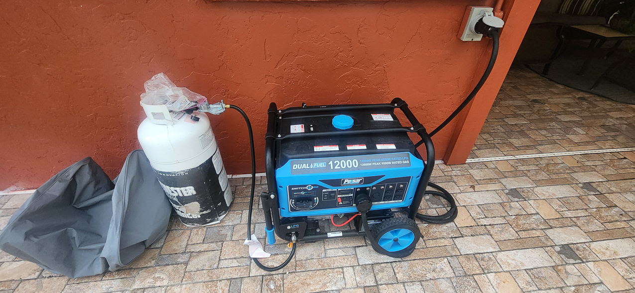 Prepping for Milton  ~~  