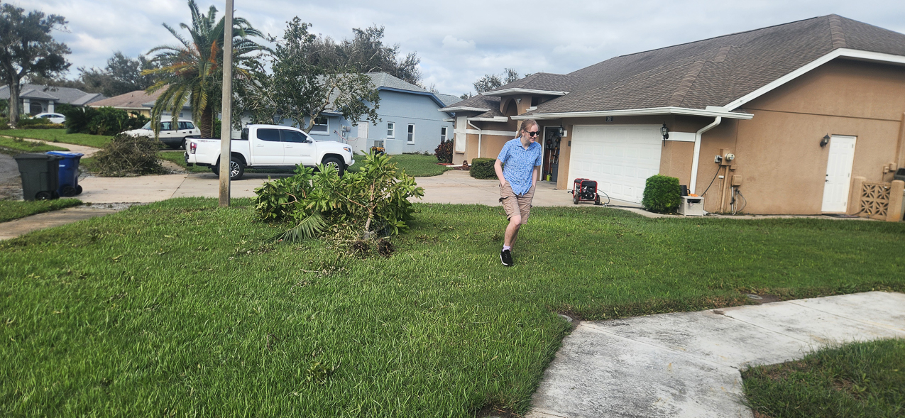   ~~  Hurricane Milton hits Siesta Key as CAT 3 October 10 2024