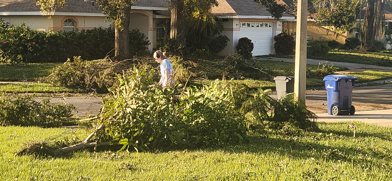   ~~  Hurricane Milton hits Siesta Key as CAT 3 October 10 2024