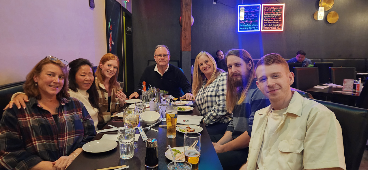 Quinn Dill, Tara Laura, Michelle out at Dinner and the bar  ~~  NY and LI Trip November 2024