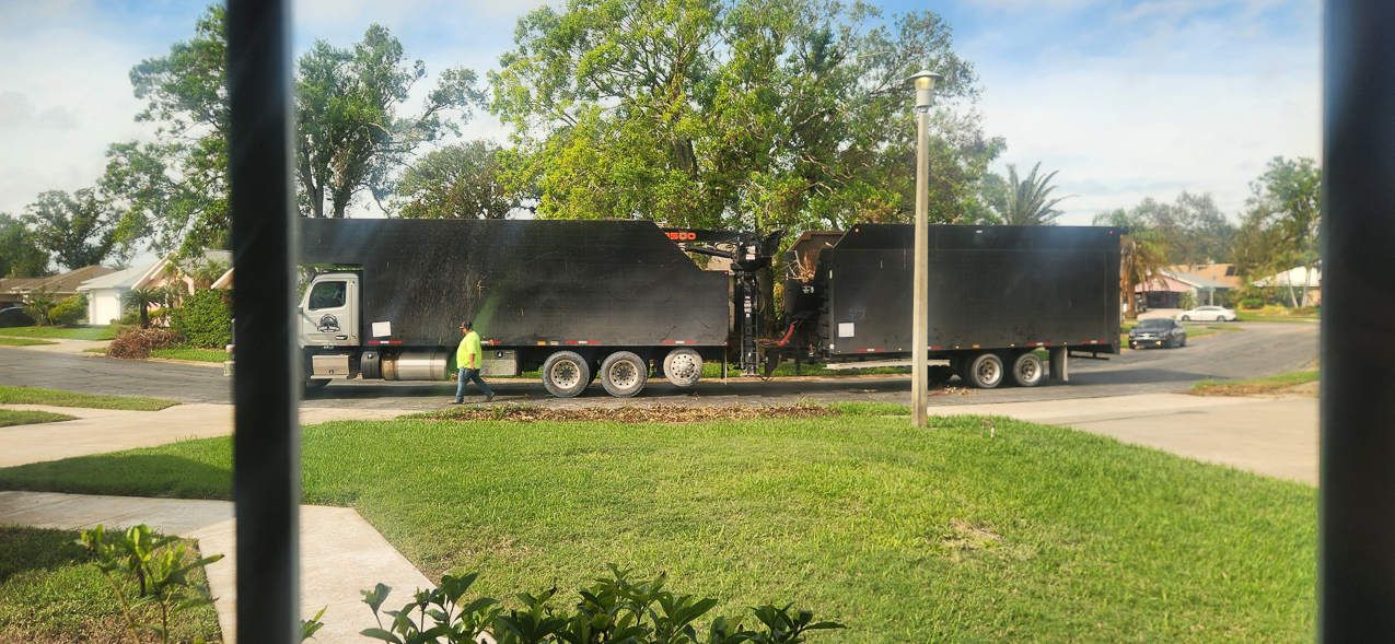 Hurricane Milton & Helene : FEMA CLEAN UP!!!    ~~  50 Cu Yards and 12 feet high!!!