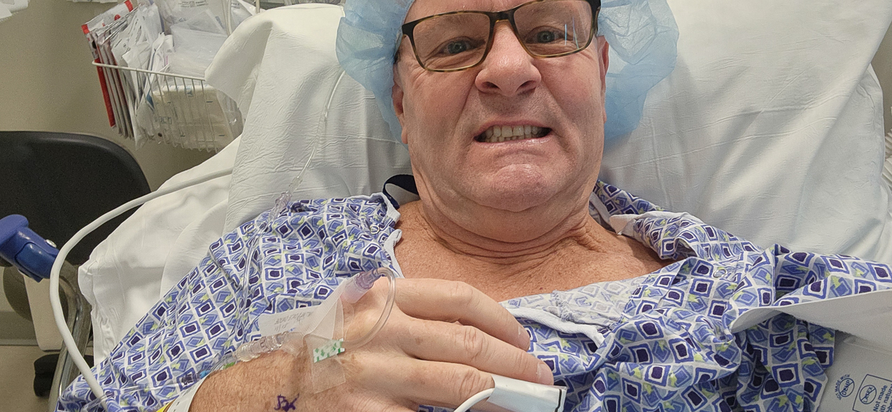 MFer last stone was the BIG ONE  ~~  About a month for treatment, stents, zapping/laser and a last stent (NOV 8 to DEC 6 2024)