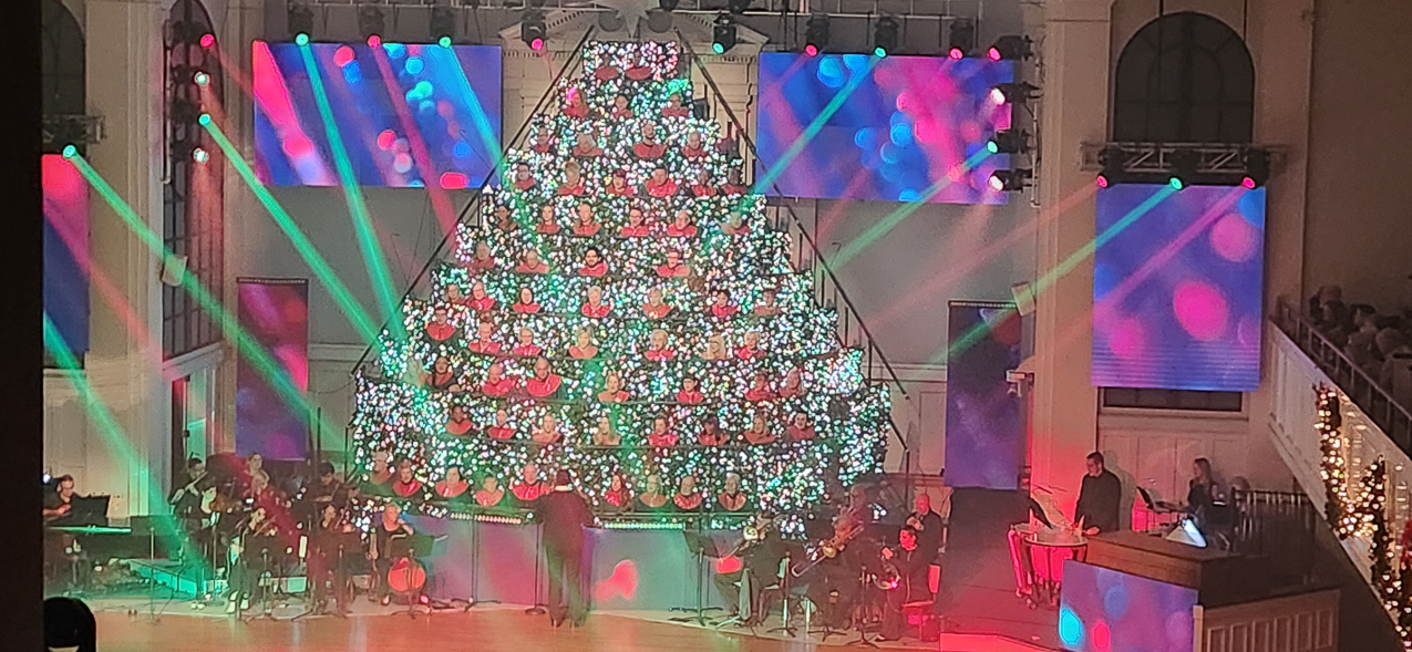 First Southern Baptist 50th Anniversary People Tree Christmas  ~~  
