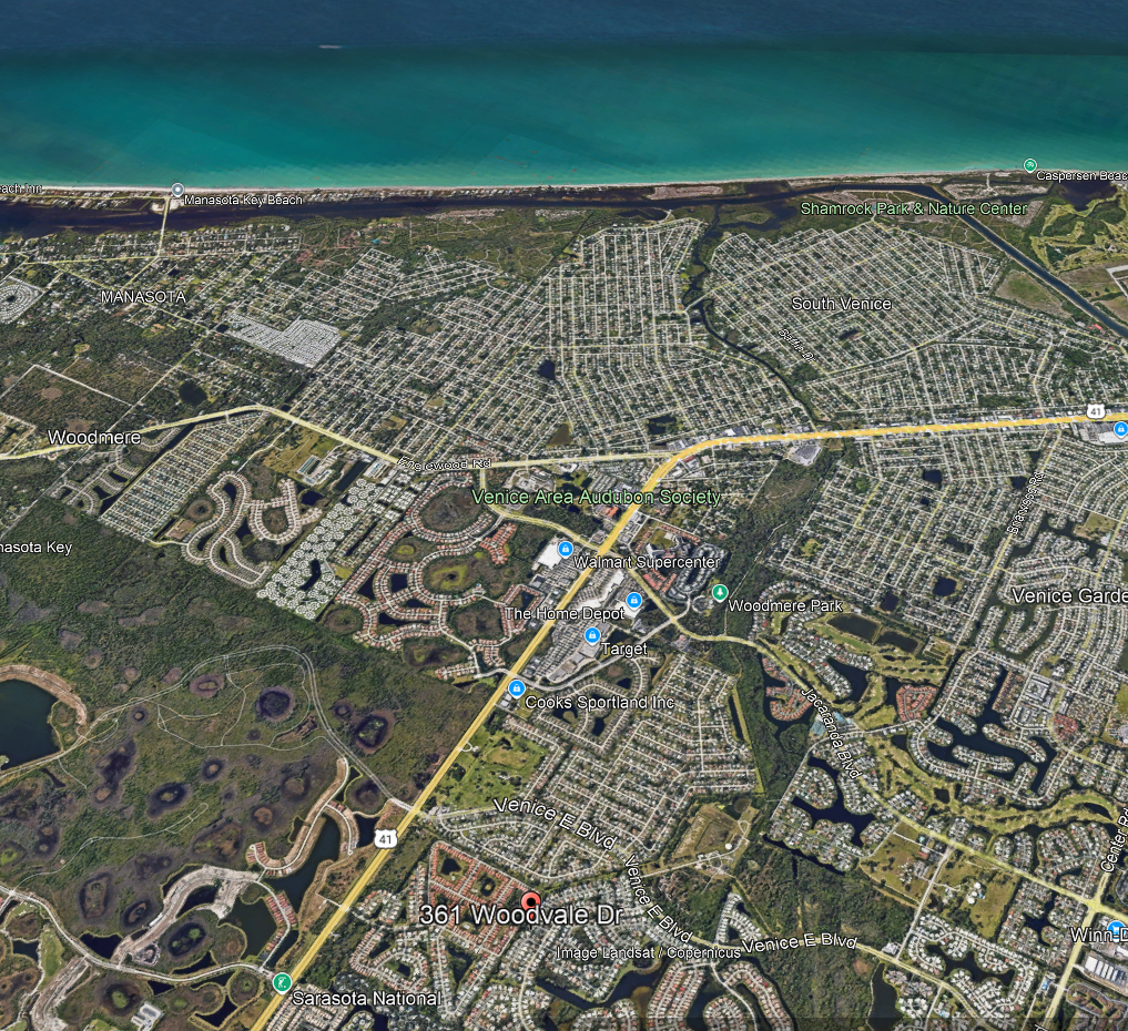   ~~  Hurricane Milton hits Siesta Key as CAT 3 October 10 2024