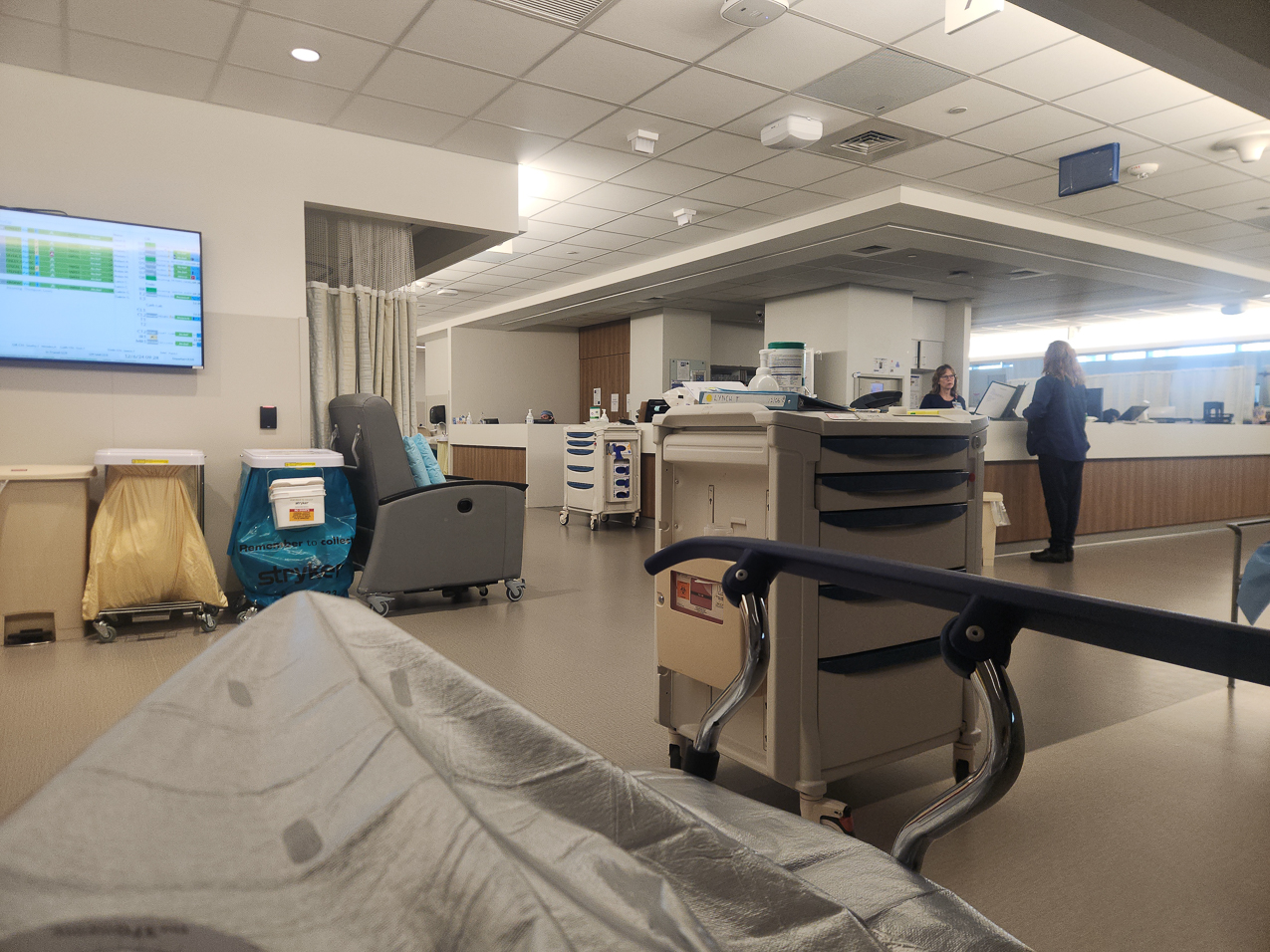 Waiting fro Stent extraction.  ~~  3rd time in the EXACT spot in a month!!