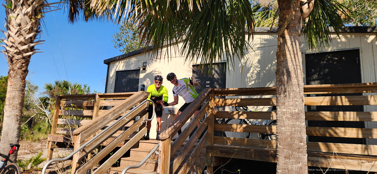 Rideing the North Port Extension and Venice Myakka Park on Laurel