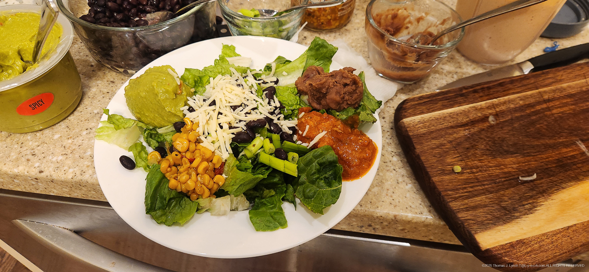 Mexican night at the Lynch Shack