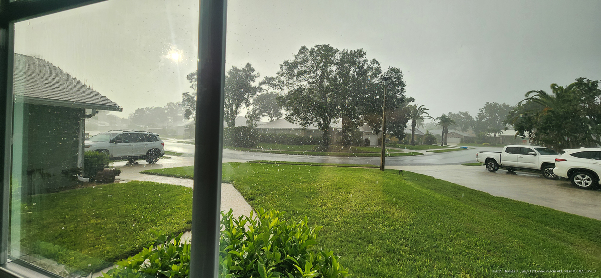 A little rain in June