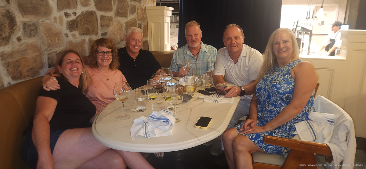 At the Logan and the prvate club at Odette's