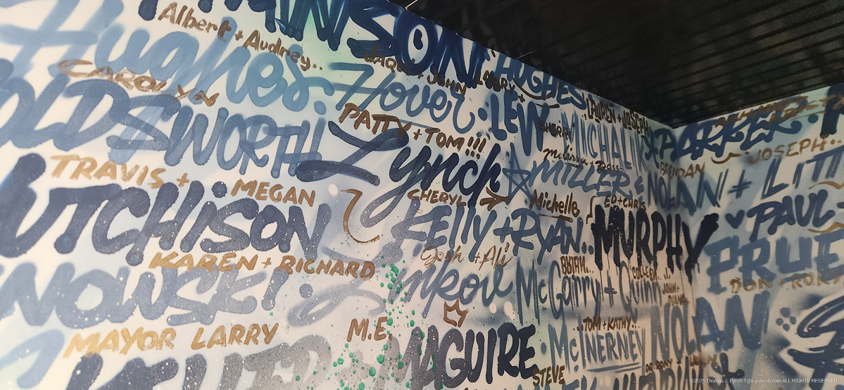 At the Logan and the prvate club at Odette's