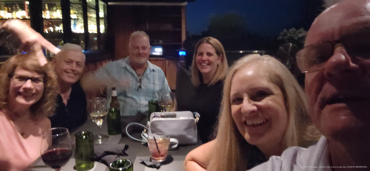 At the Logan and the prvate club at Odette's