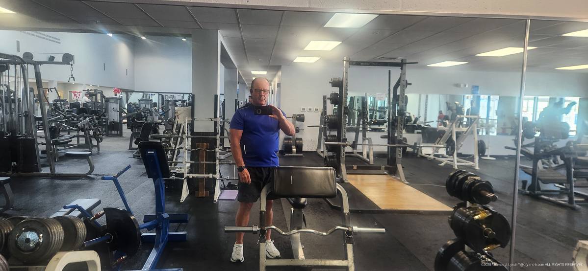 Tommy at the YMCA Gym September 2025