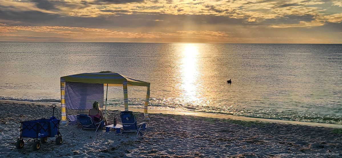 Our little setup all alone