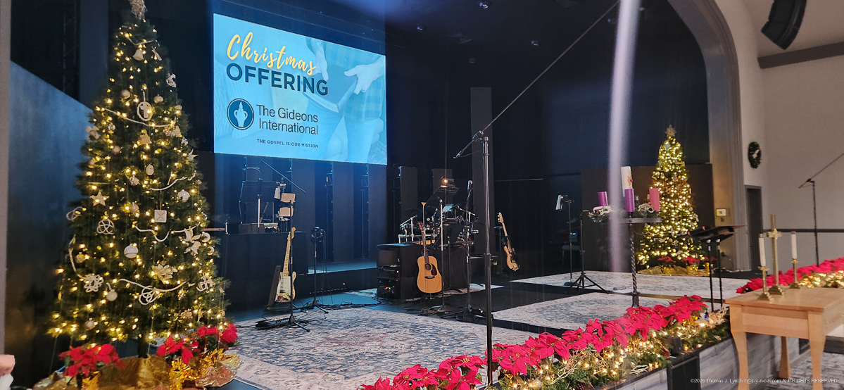 Bay Point Church Christmas Stage