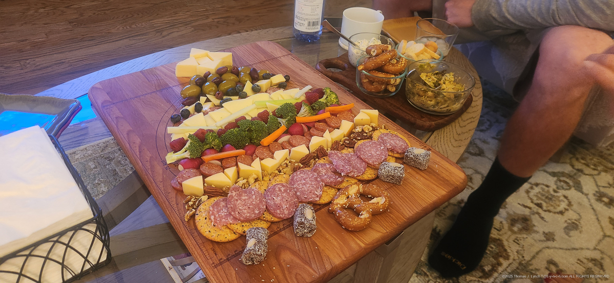 Charcuterie board by Gretchen