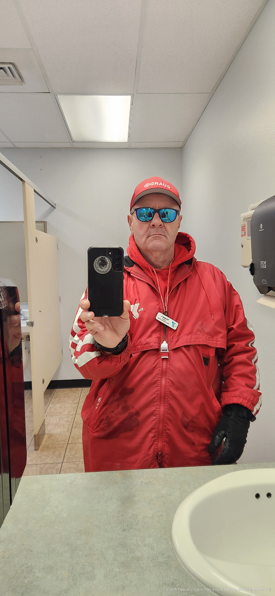 Cold Day at the YMCA for %:30 am College and Masters Swimming