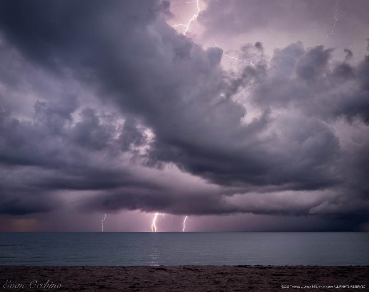 Nokomis Beach August 2025 Storms