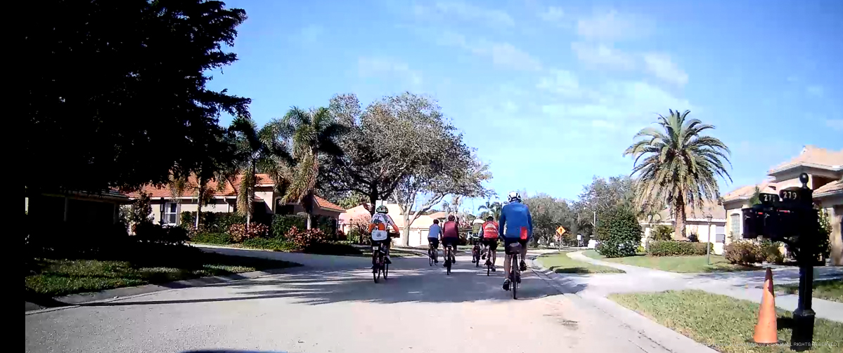 Cycling in Osprey and Nokomis Casey Key March 2025 by myself 