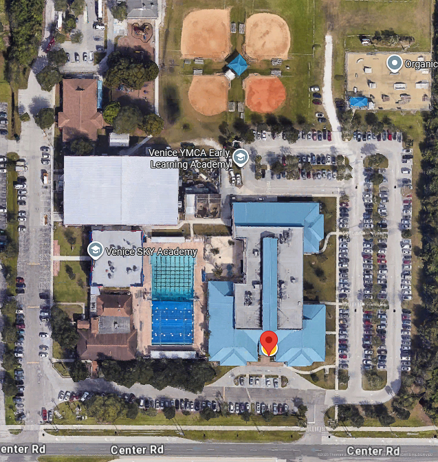 YMCA Venice FL aerial view 2025