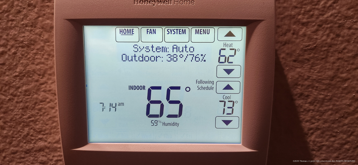 COLD SNAP 32.9F and high 20s REAL FEEL, BRRRR