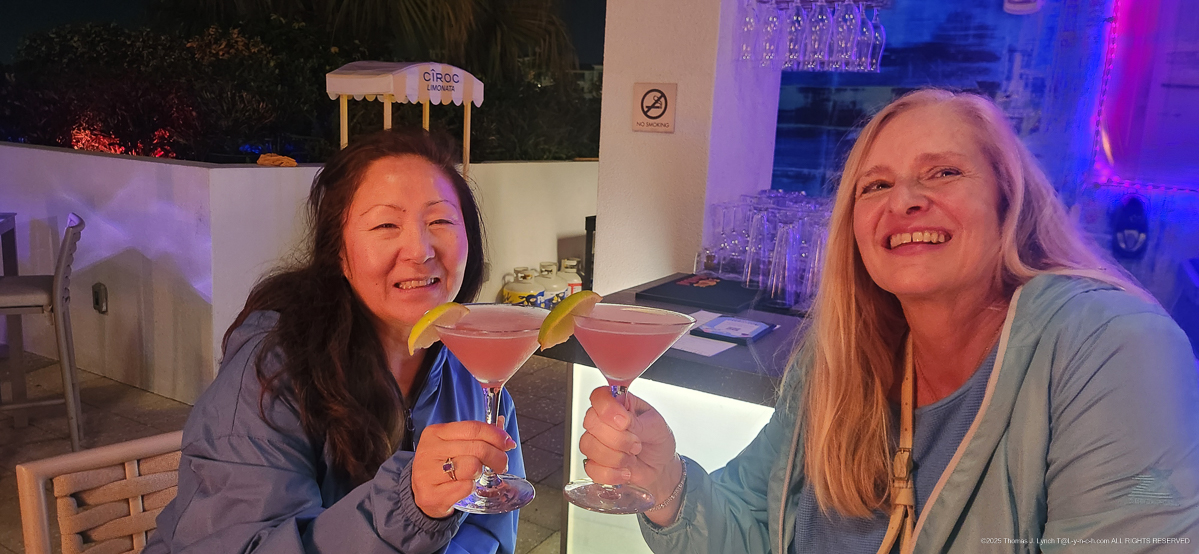 On the Beach and the Priceman's visit in Sarasota