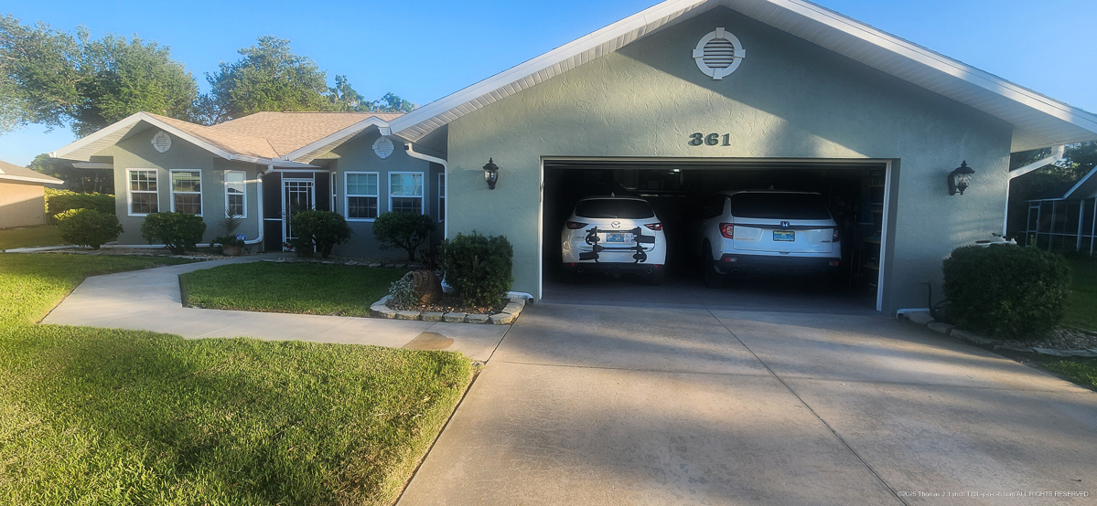 Cars both back in!!!!  