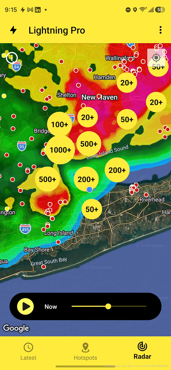 Microburst 80 mph winds