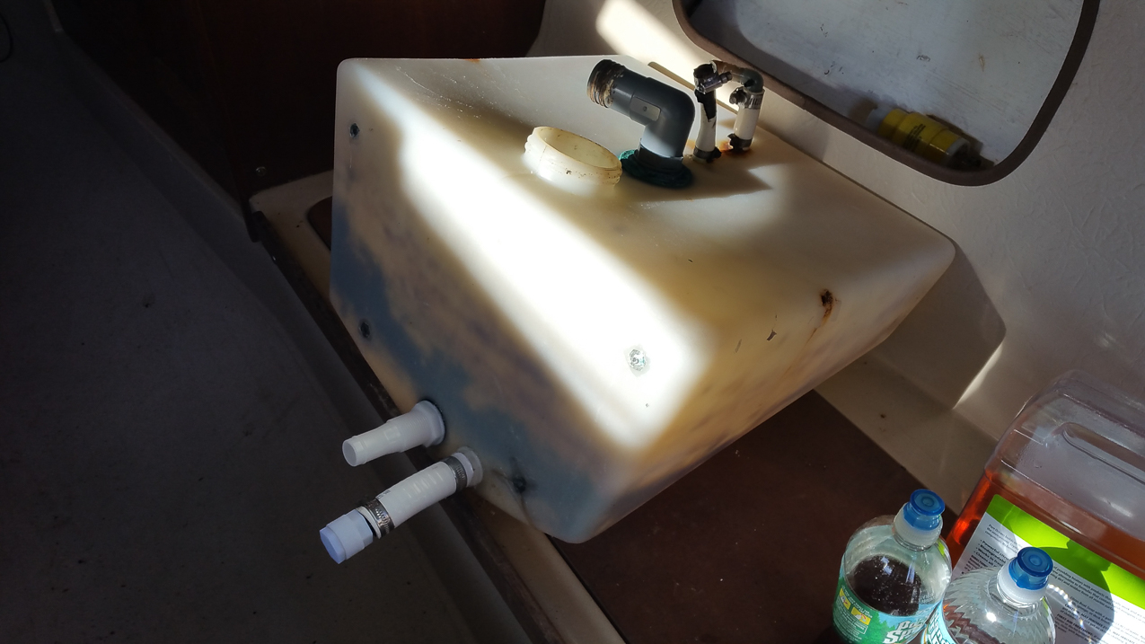 Waste tank fun!!!  ~~  