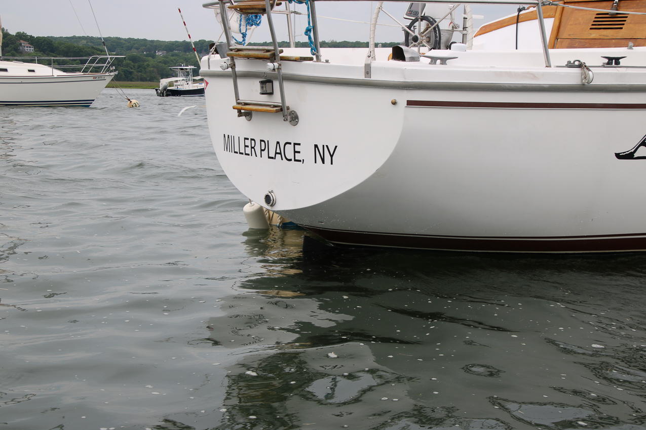 Akual launch 2020 on June 3 2020  ~~  some mooring issues.