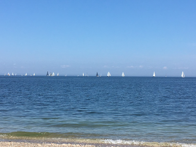 2016 Mt. Sinai Sailing Assoc American Cancer Society 35th Annual Regatta  ~~  Akula out there somewhere amongst 43 boats.