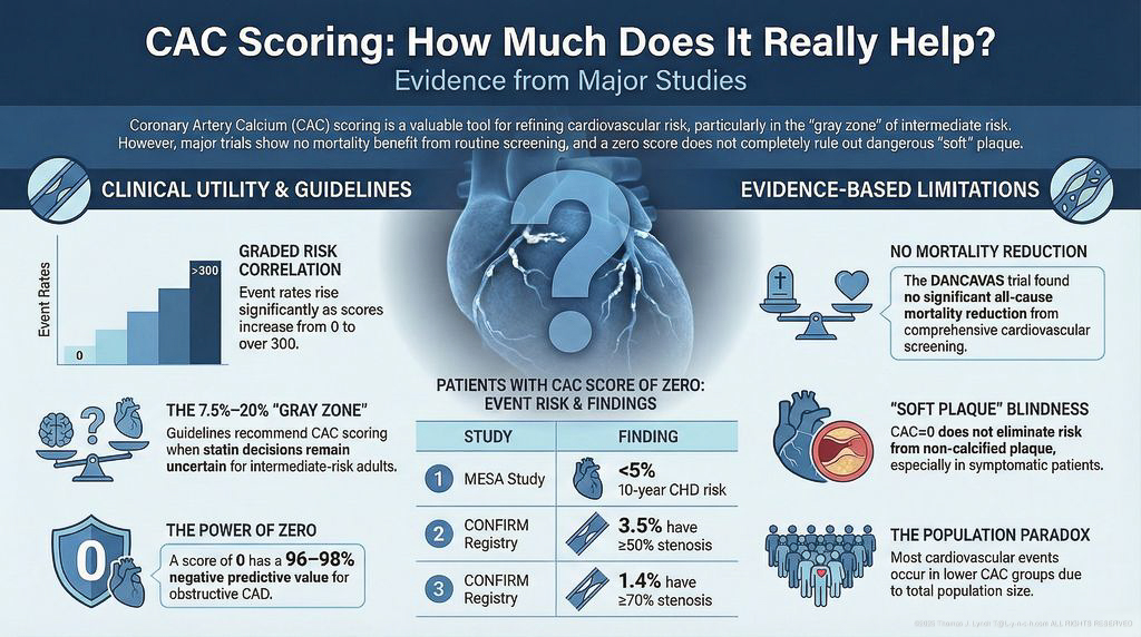 CAC score value How much does it really help?