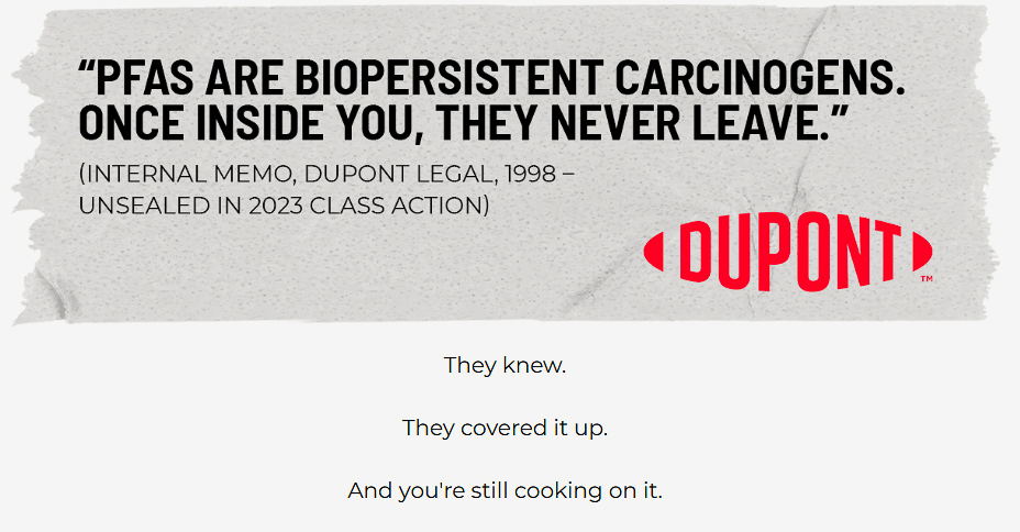 PFAS DuPont and Cancers - THEY KNEW of course  ~~  