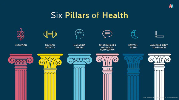 6 Pillars of Lifestyle Medicine