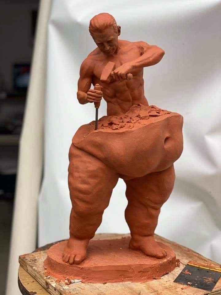 Rebuild yourself the sculpture  ~~  