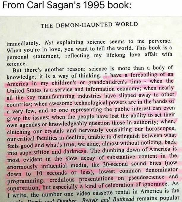 Carl Sagen a Demon Haunted World..png  ~~  