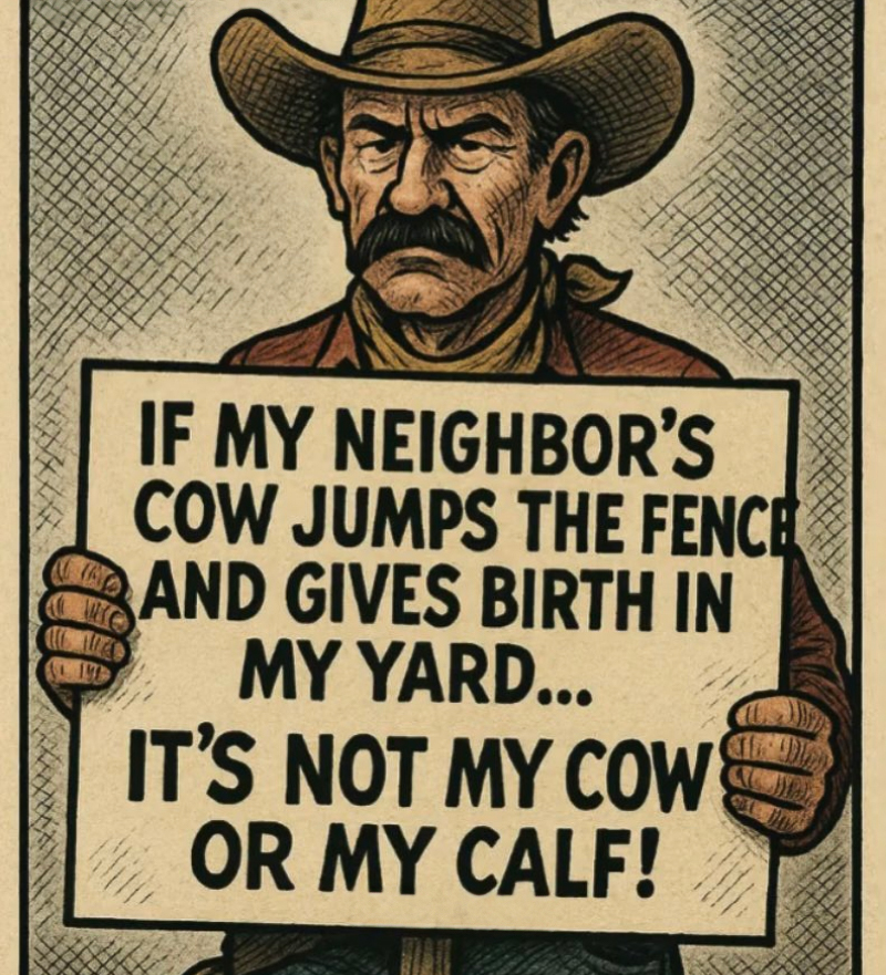 Criminal Illegal Aliens not my calf not my cow  ~~  