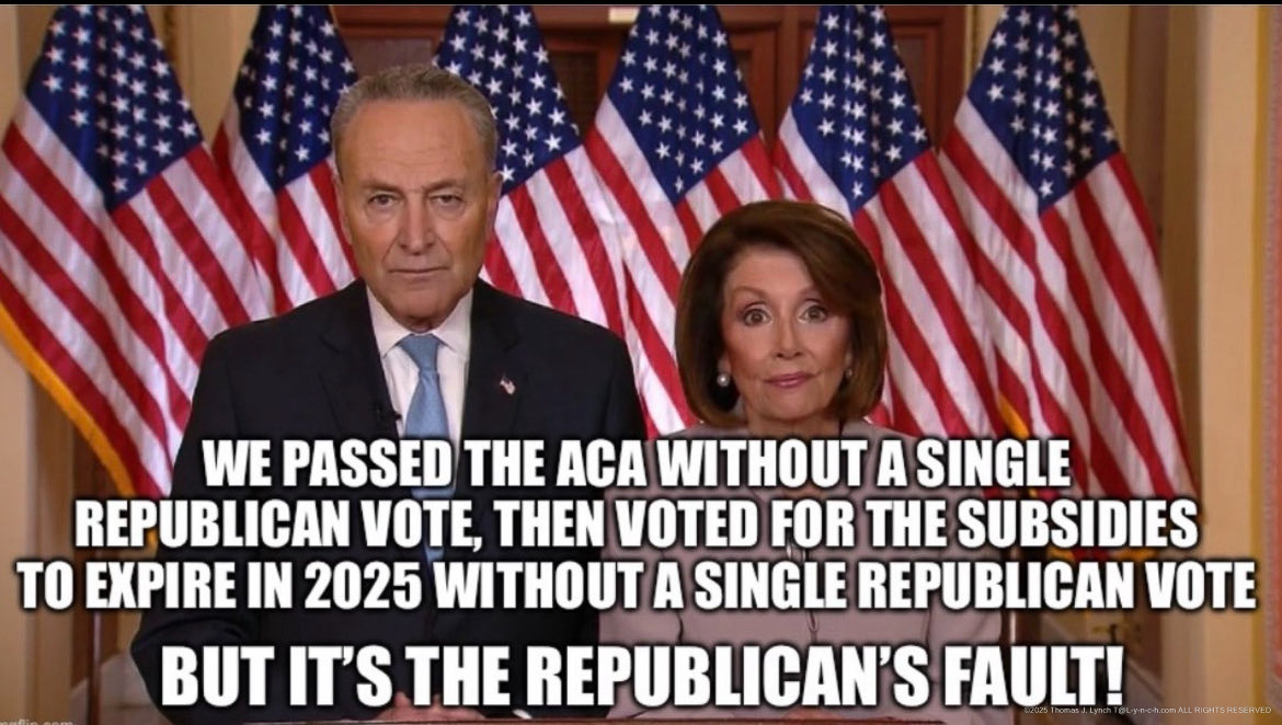 Democrats and the ACA - its ALL them