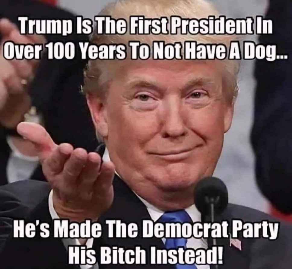 Democrats are Trumps Bitch  ~~  