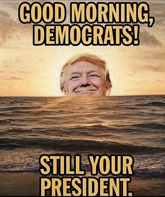 Goood Morning Democrats! STILL your President  ~~  