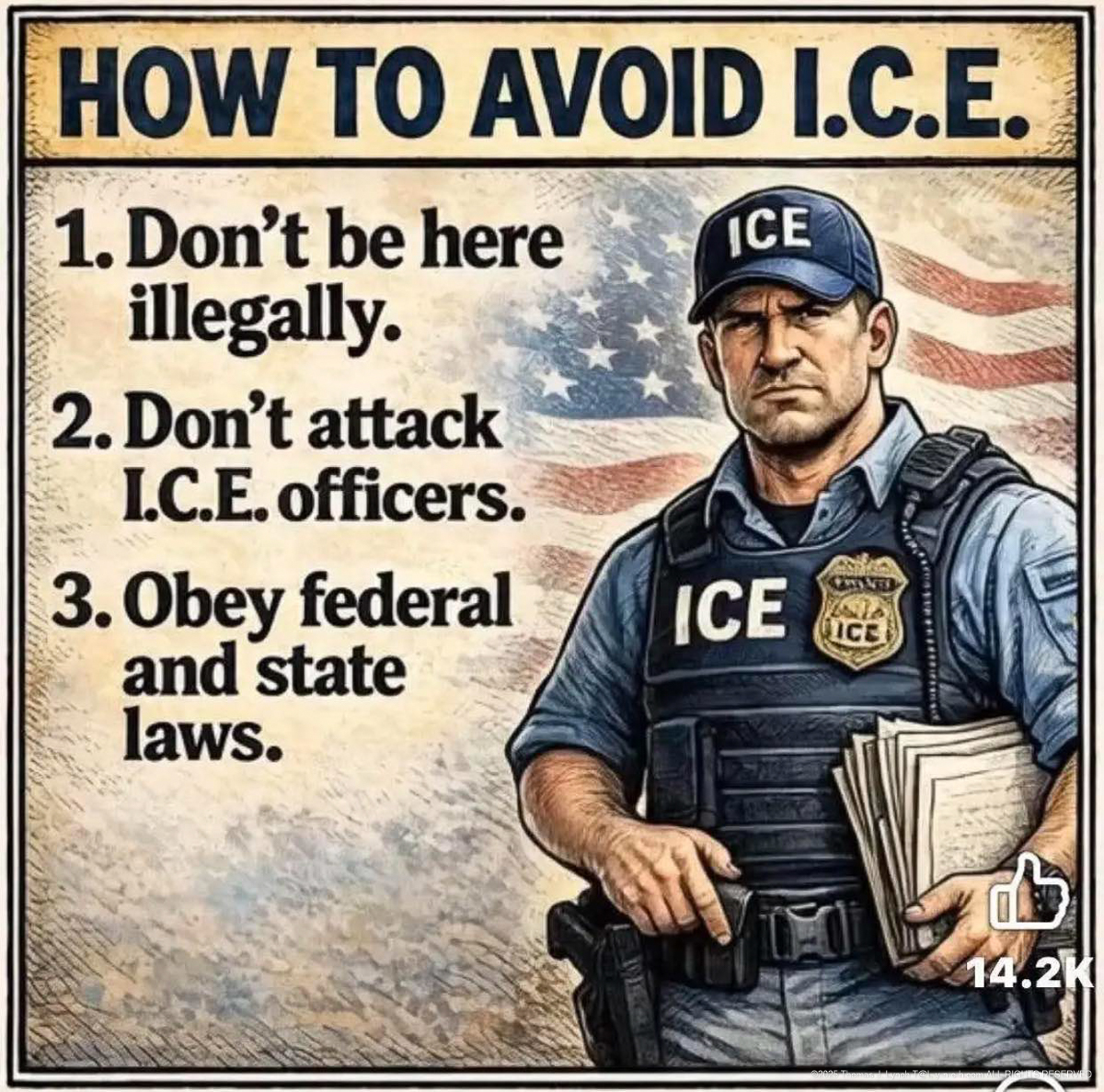 How to not get shot and deal with ICE