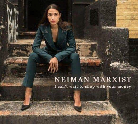 OAC shops at Neiman Marxist.jpg  ~~  