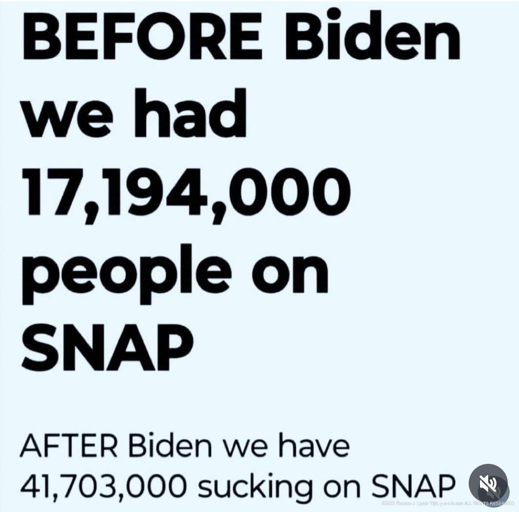 Sucking on the SNAP tit