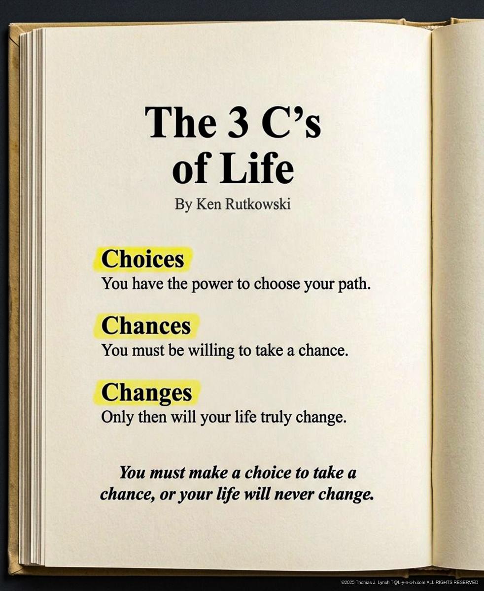 The Three Cs of Life