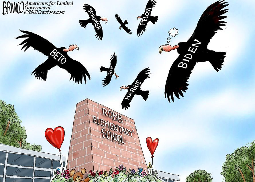 The politicians are circling  ~~  