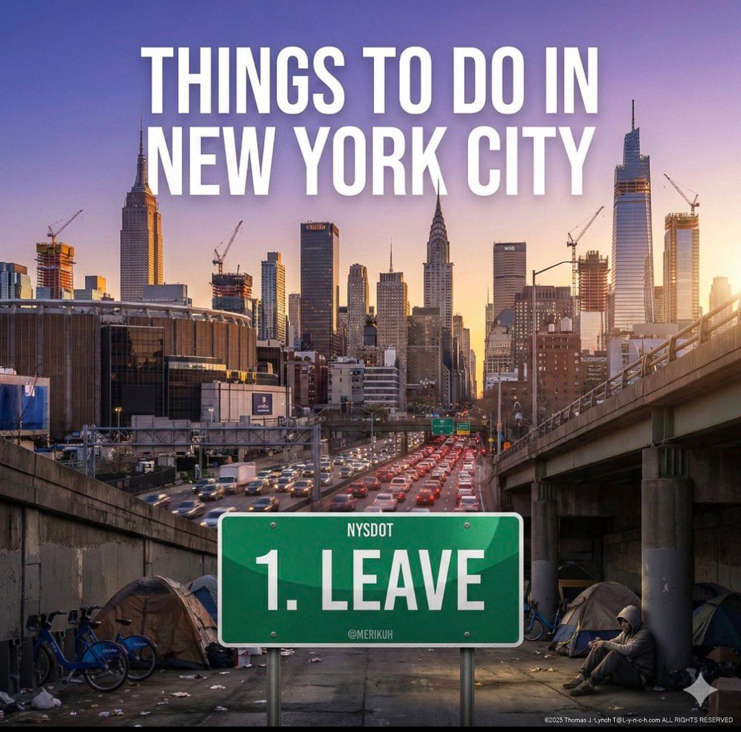 Things to do in NY - LEAVE