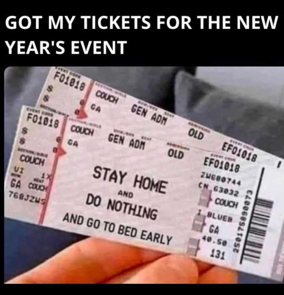 Tickets for NEW YEARS  ~~  