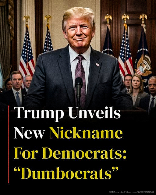 Trump calls out the Dumbocrats