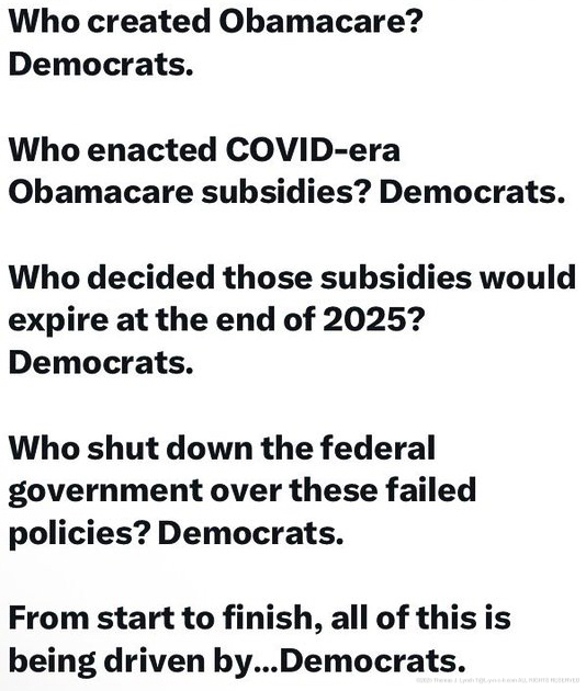 Who created the shutdown and Obamacare SNAP time bomb