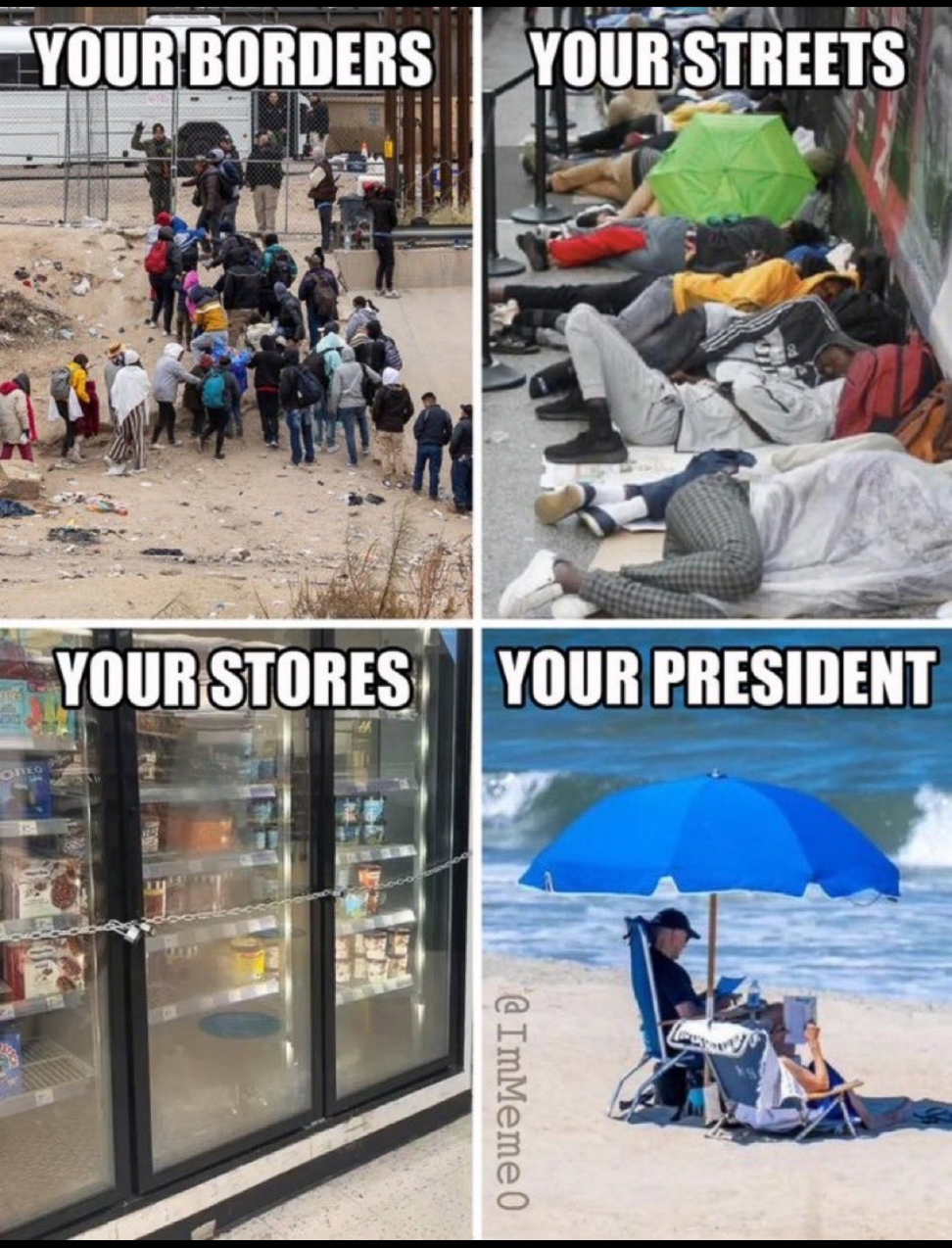 Your Borders Your Streets Your Stores Your President  ~~  