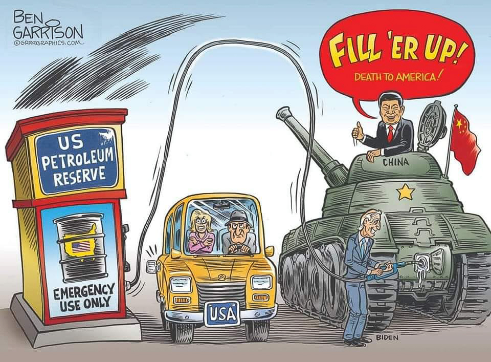 groveling Joe Biden for oil  ~~  